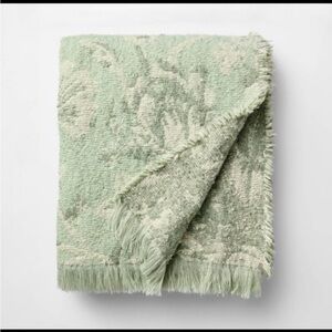 Easter Throw Jacquard Floral Green 50"x60"-
Threshold designed with Studio McGee